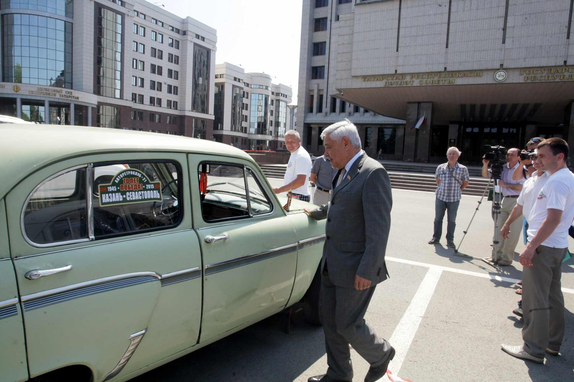 Автопробег Казань – Севастополь, посвященный 70-летию Победы -  Республиканская общественная организация «АВТОРЕТРОКЛУБ-21»